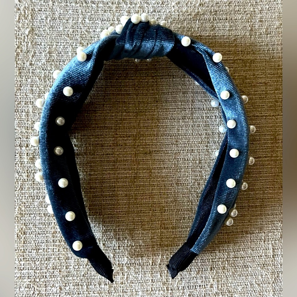 Pearl Embellished Wrap Headband